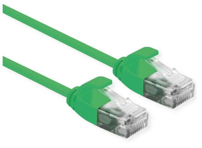 Image of ROLINE 21.15.3932 networking cable Green 0.5 m Cat6a U/UTP (UTP)