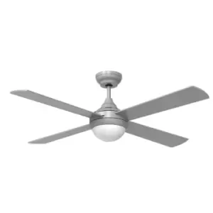 Tempo 132cm 4 Blade DC LED Ceiling Fan 23W CCT Silver