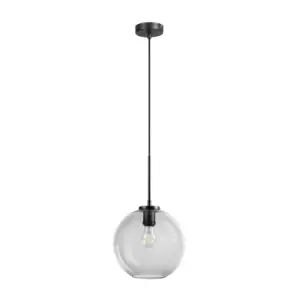 Loop Smoke Pendant Ceiling Light 25cm