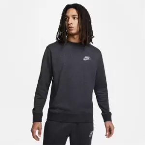 image of Nike Revival Crew Sweatshirt Mens - Black