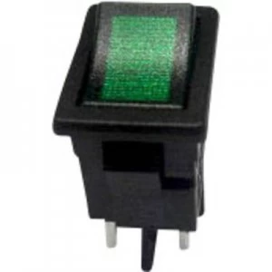 Image of SCI Toggle switch R13 73C 02 250 V AC 6 A 2 x OffOn latch