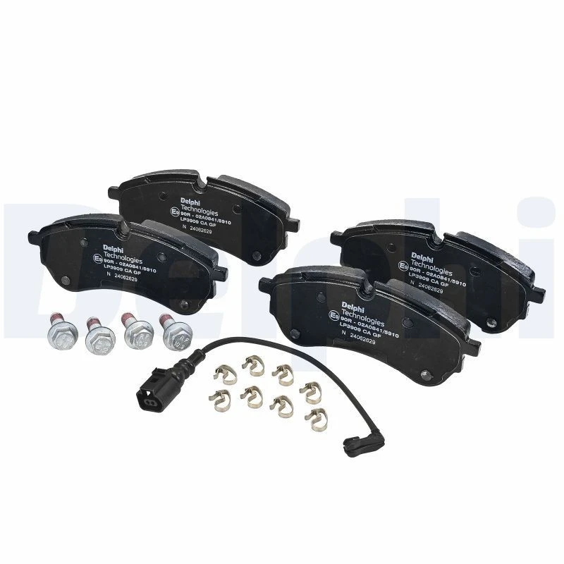 Image of DELPHI Brake pad set DELPHI LP3909