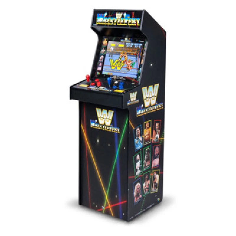 Image of Arcade1Up Wwe Wrestlefest 5-In-1 Deluxe Arcade Machine