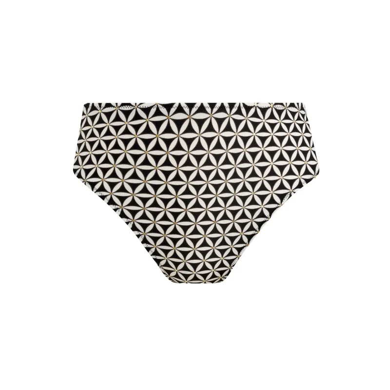 Image of Freya Womens Koh Tao High Waist Bikini Brief in Black Size: 8 Black Female 8