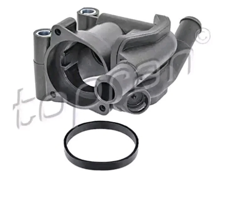 Image of TOPRAN 304 572 Thermostat Housing without thermostat, with gasket/seal Thermostat Housing (1792)