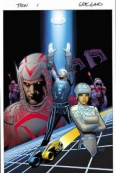 Image of Tron Movie Adaptation by Peter David Paperback