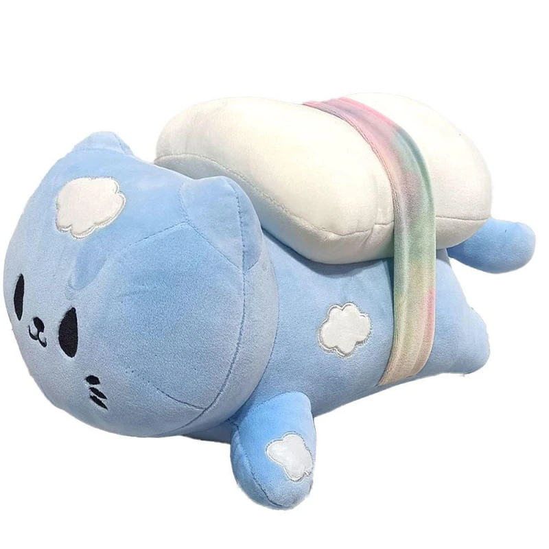 Image of Kenji Yabu Sushi Cloud Cat - White White One Size