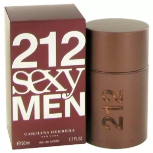 image of Carolina Herrera 212 Sexy Men Eau de Toilette For Him 50ml