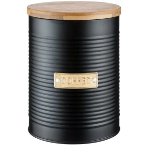 image of Ravenhead Typhoon Living Otto Coffee Storage Container - Black