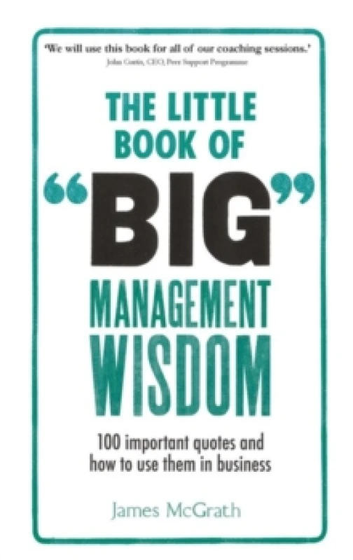 Image of The Little Book of Big Management Wisdom by James Mcgrath Paperback