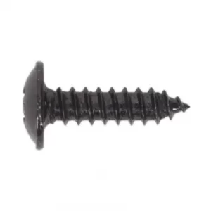 Image of Self Tapping Screw 4.2 X 16MM Flanged Head Black Pozi BS 4174 Pack of 100