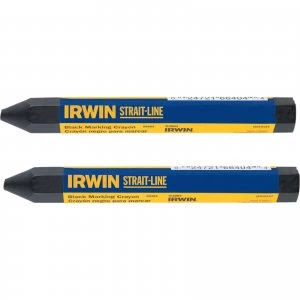 image of Straitline Crayons Black x 2 666042