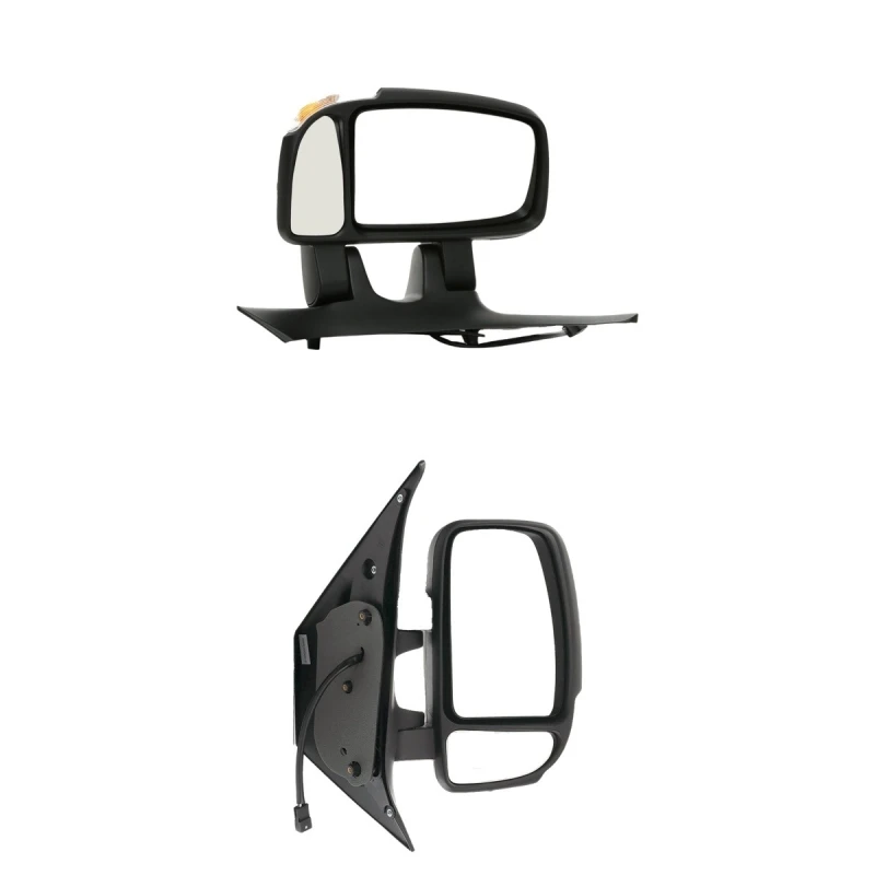Image of RIDEX 50O1924 Wing mirror black, with temperature sensor Outside Mirror (50)