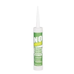 image of No Nonsense Low Modulus Glazing White Frame Sealant 310ml