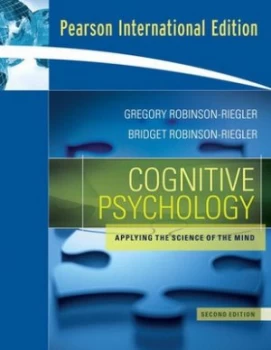 Image of Cognitive Psychology by Greg L. Robinson-Riegler Paperback