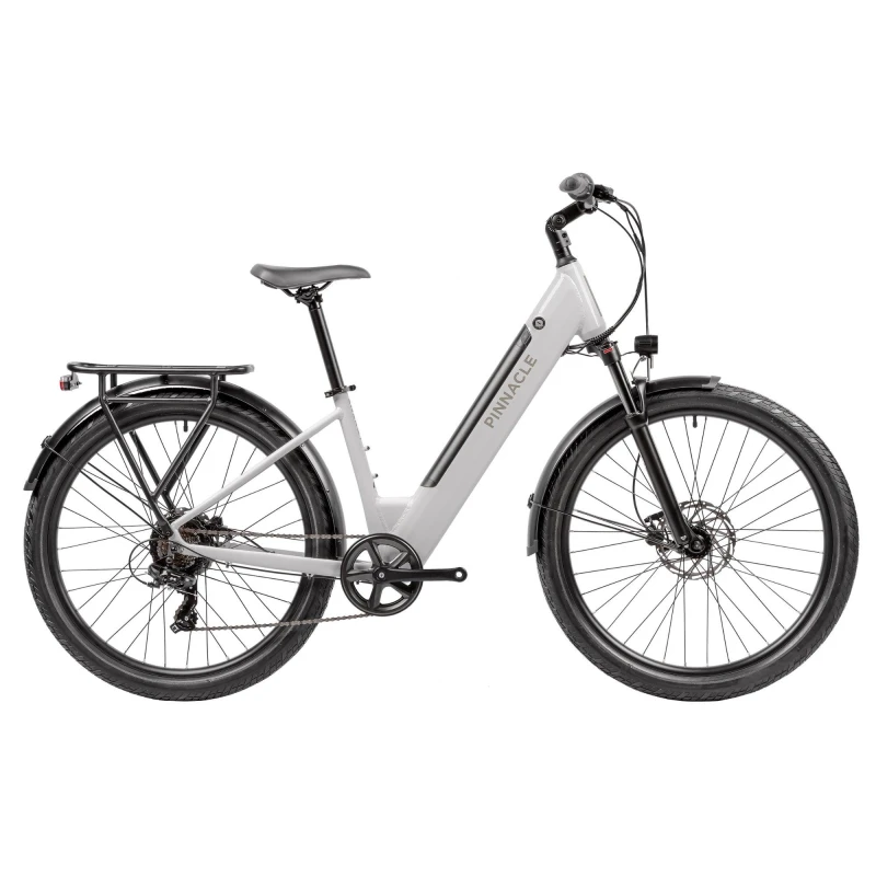 Image of Pinnacle Energy Electric Hybrid Bike Light Grey unisex S/M