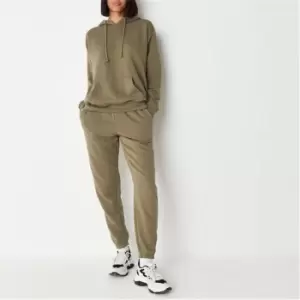 image of Missguided Hoodie and Joggers Co Ord Set - Green