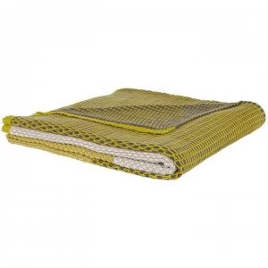 Image of Linea Jemima Throw - Mustard