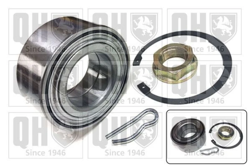 Image of QUINTON HAZELL Wheel bearing kit QUINTON HAZELL QWB835
