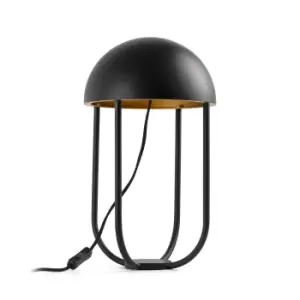 Image of Jellyfish LED Table Lamp Black, Gold