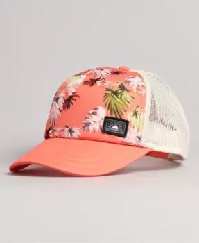 image of Superdry Cali Print Trucker Cap