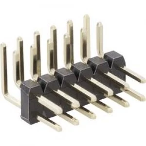 Image of MPE Garry 332 3 012 0 F XS0 0700 Double Row Socket Board Angled Number of pins 2 x 6 Nominal current details 1.5 A