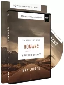 Image of Romans Study Guide with DVD : In the Grip of Grace