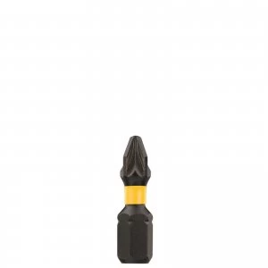 image of DEWALT Pozi Extreme Impact Torsion Screwdriver Bit PZ3 25mm Pack of 5