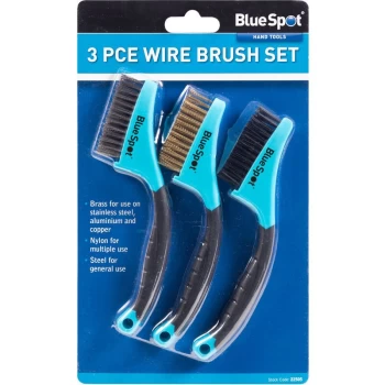 image of 22505 3 Piece Wire Brush Set - Bluespot