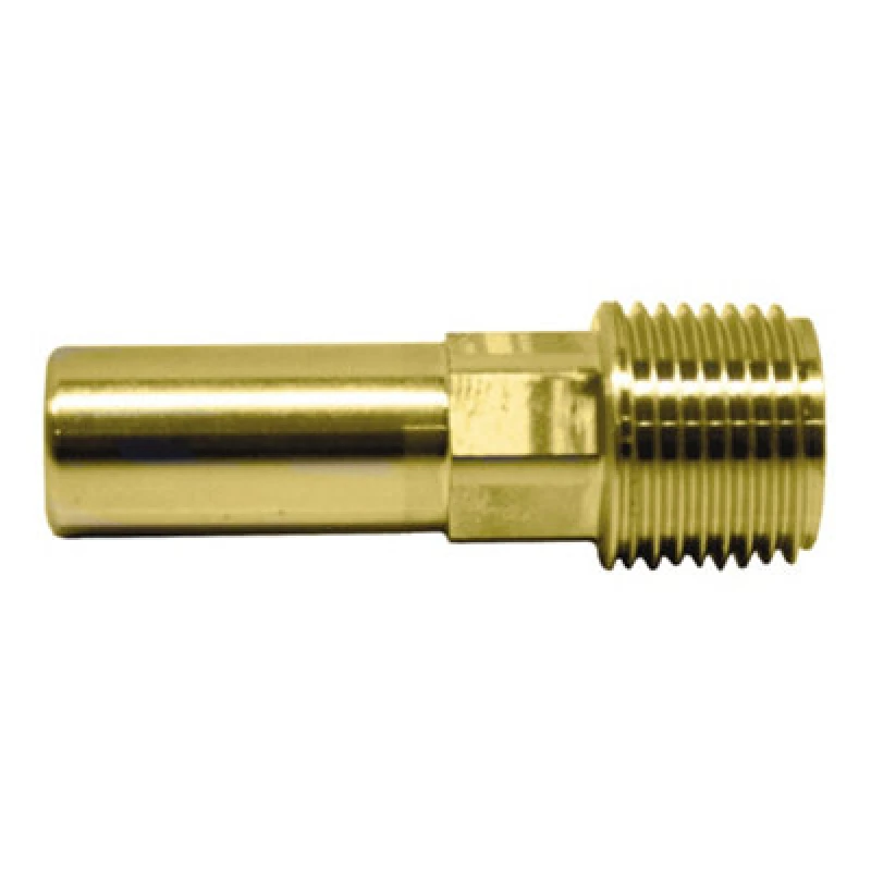 Image of JG Speedfit John Guest Speedfit Brass Stem Adaptor 15mm X 1/2" Male (Pack Of 5)