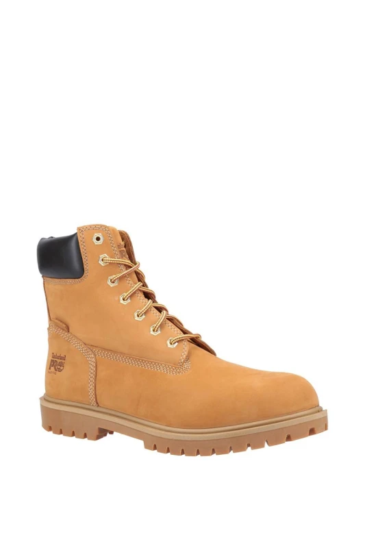 Image of Timberland Pro Mens Iconic Safety Toe Work Boots UK Size 6.5 (EU 40) WHEAT TIM098-WHEAT-6.5