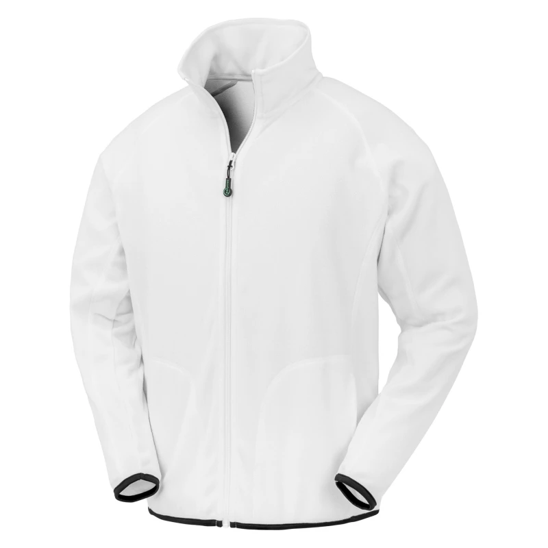Image of Result Result Men Fleece Jacket in White Size: X-Small White XS Male 5063300942413