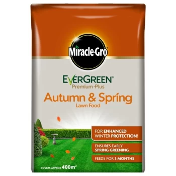 Image of Miracle-Gro Evergreen Premium Plus Autumn & Spring Lawn Food 400m2 - 119673