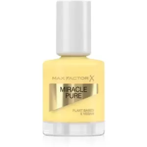 Image of Max Factor Miracle Pure Longlasting Nail Polish Shade 500 Lemon Tea 12 ml