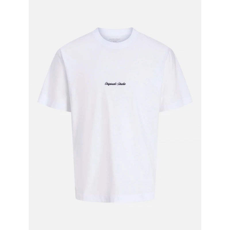 Image of Jack and Jones Norrebro T-Shirt Mens Bright White male L