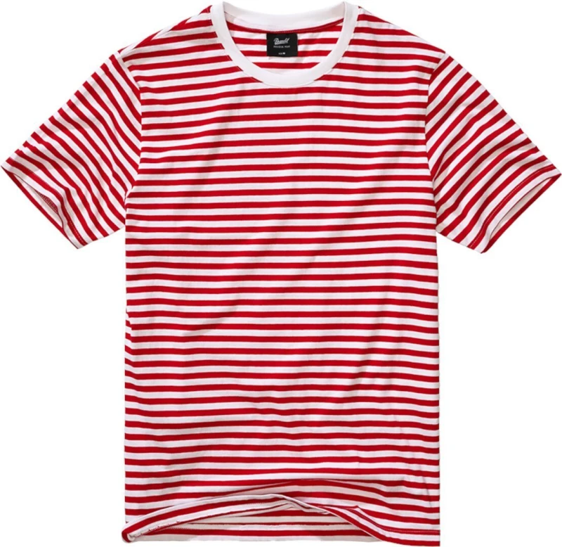 Image of Brandit T-Shirt Brandit Stripe Rouge Male 3XL