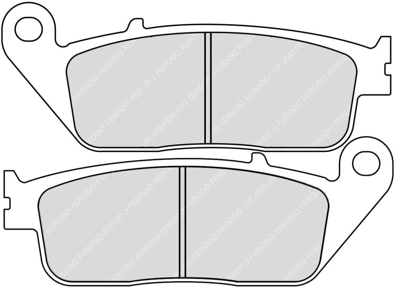 Image of FERODO RACING Brake pad set FERODO RACING FDB664P