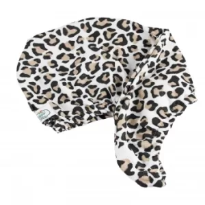 image of The Vintage Cosmetic Company Hair Turban Leopard Print