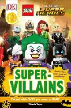 Image of dk readers l2 lego dc super heroes super villains