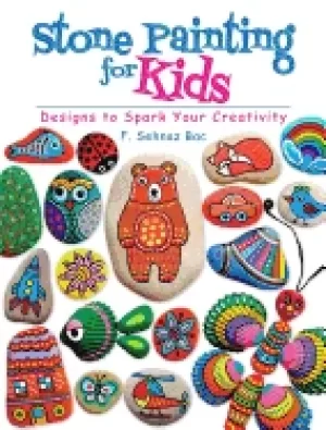 Image of stone painting for kids designs to spark your creativity
