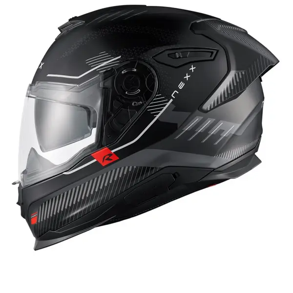 Image of Nexx Y.100R Baron Black Matt Full Face Helmet Size L