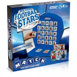 image of World Football Stars Blue Top Trumps Match Board Game