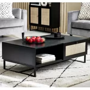 Julian Bowen Padstow Coffee Table Black