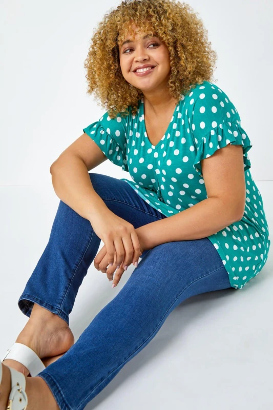 Image of Roman Womens Curve Stretch Denim Elastic Waist Jegging in Blue Size: 26-28 Blue Female 26-28