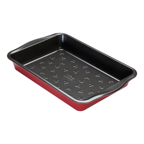 Image of Prestige x Disney Bake with Mickey Roaster, 33cm Red