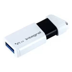 Image of Integral 64GB Turbo USB 3.0 Flash Drive - 400MB/s - White