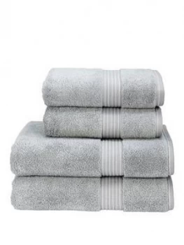 Image of Christy Supreme Hygro; Supima Cotton Towel Collection ; Silver - Bath Towel