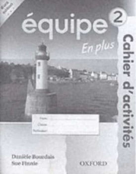 Image of Quipe 2 En Plus. Cahier Dactivits by Dani Bourdais and no. 232 Le Paperback