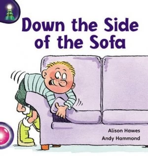 Image of Lighthouse Reception Pink B down the Side of the Sofa by Alison Hawes Book