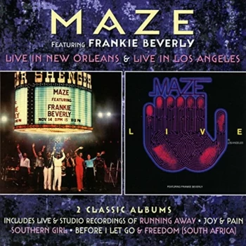 Image of Maze (Featuring Frankie Beverly) - Live in New Orleans/Live in Los Angeles CD